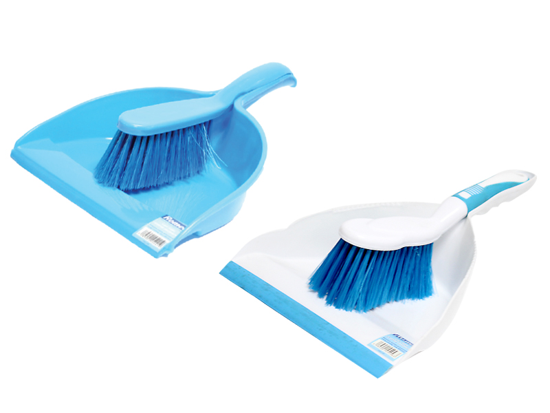 Romeo Dustpan with Rubber and with Brush