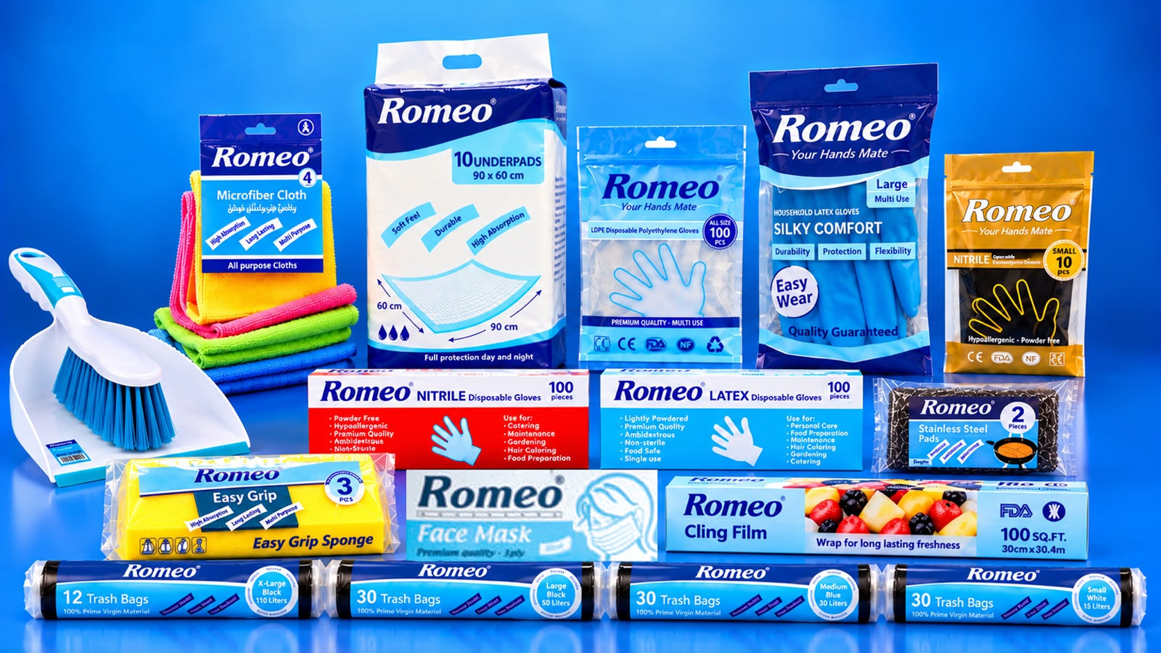 Romeo household care products